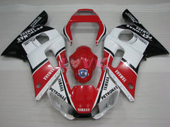 PETRONAS - Red White Black Fairings and Bodywork For 1998-2002 YZF-R6 #LF3380