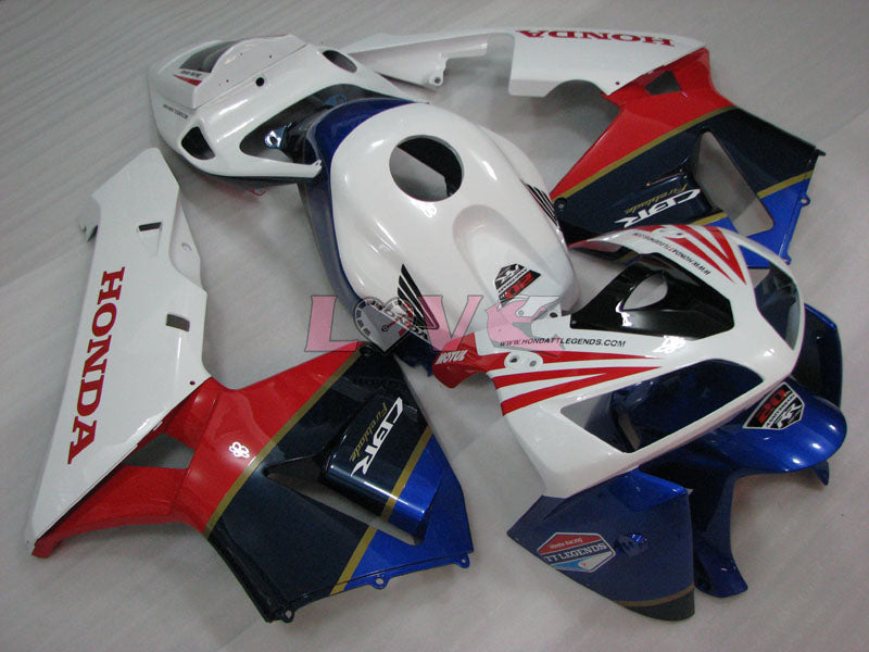 Factory Style - Red White Black Fairings and Bodywork For 2005-2006 CBR600RR #LF4438