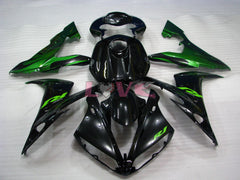 Factory Style - Green Black Fairings and Bodywork For 2004-2006 YZF-R1 #LF3706