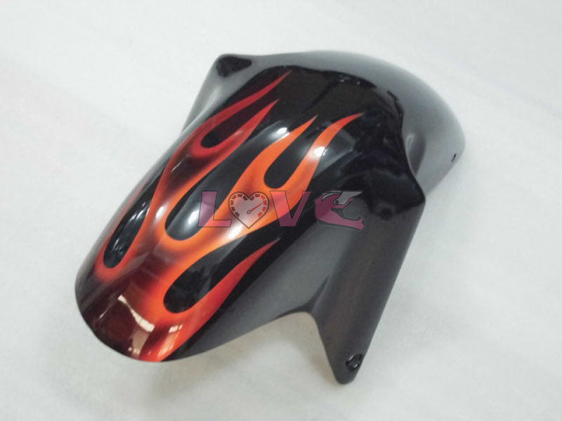Flame - Orange Black Fairings and Bodywork For 1996-1999 GSX-R750 #LF4290