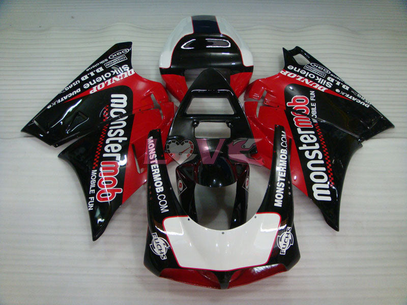 Monstermob - Red White Black Fairings and Bodywork For 1994-1998 916 #LF3163