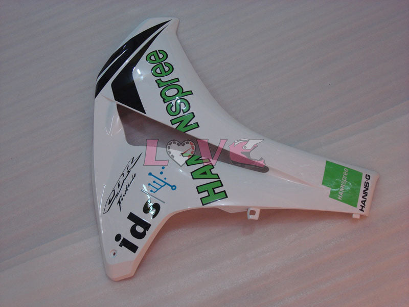 HANN Spree - Green White Fairings and Bodywork For 2008-2011 CBR1000RR #LF7145