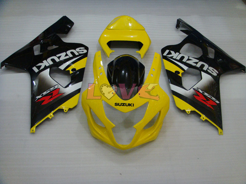 Factory Style - Yellow Black Fairings and Bodywork For 2004-2005 GSX-R750 #LF4061