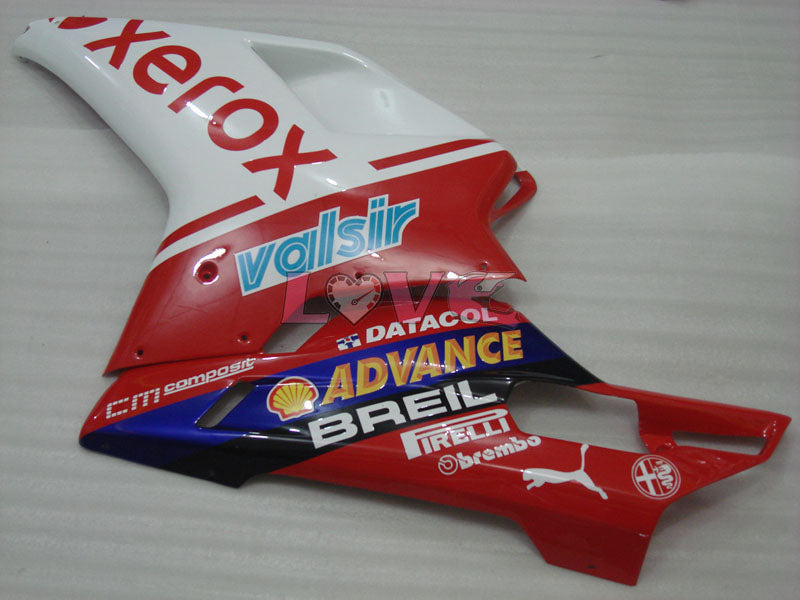 Xerox - Red White Fairings and Bodywork For 2007-2009 1098 #LF5648