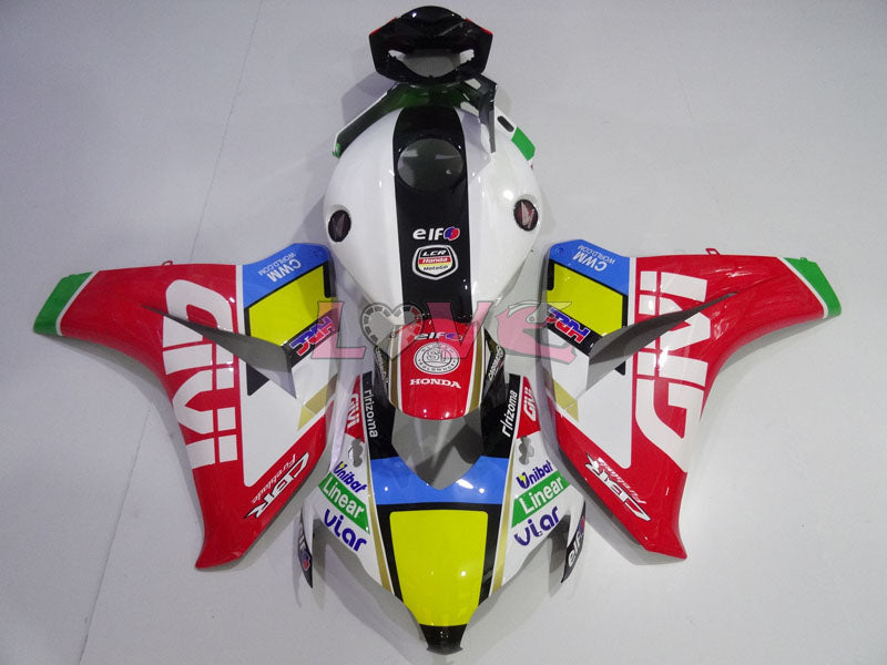 GIVI - Red White Black Fairings and Bodywork For 2008-2011 CBR1000RR #LF4333