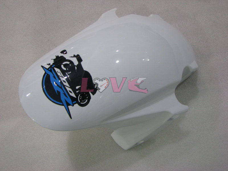 Customize - White Black Fairings and Bodywork For 2003-2004 CBR600RR #LF4469