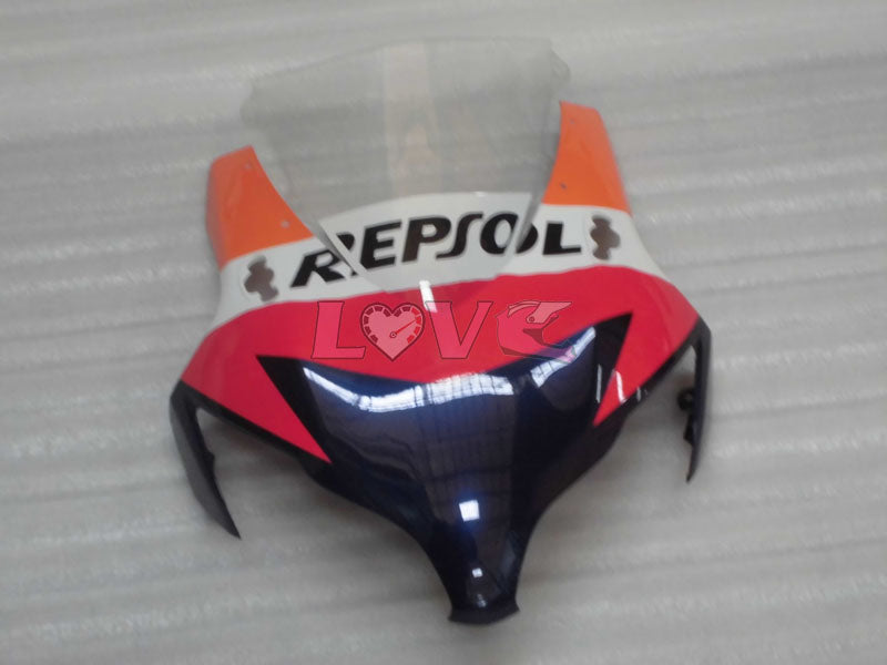 Repsol - Orange Black Fairings and Bodywork For 2008-2011 CBR1000RR #LF7109
