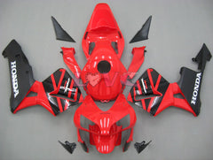 Flame - Red Black Fairings and Bodywork For 2003-2004 CBR600RR #LF5411