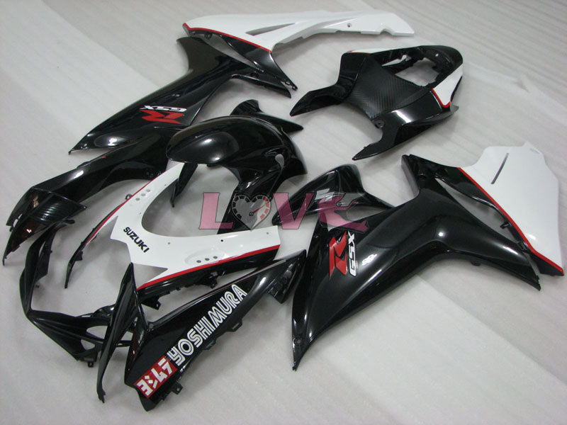 YOSHIMURA - White Black Fairings and Bodywork For 2011-2026 GSX-R750 #LF3880