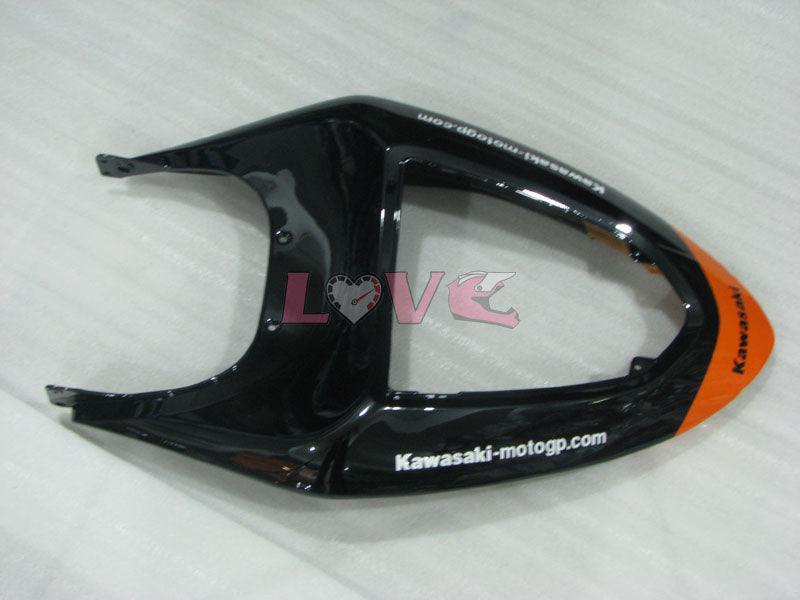 Monster - Orange Black Fairings and Bodywork For 2005-2006 NINJA ZX-6R #LF3311