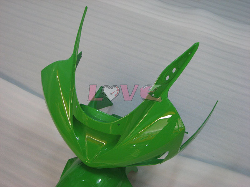 Factory Style - Green Black Fairings and Bodywork For 2003-2004 NINJA ZX-6R #LF6076