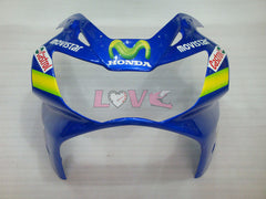 Movistar - Yellow Blue Fairings and Bodywork For 2000-2001 CBR929RR #LF5216