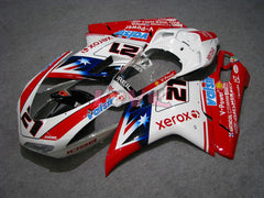 Xerox - Red White Fairings and Bodywork For 2008-2013 848 #LF5617