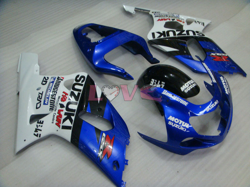 MOTUL - Blue White Fairings and Bodywork For 2000-2003 GSX-R750 #LF4216