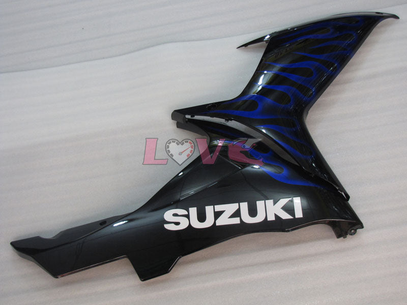 Flame - Blue Black Fairings and Bodywork For 2011-2026 GSX-R600 #LF4745