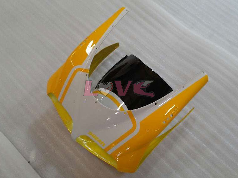 Factory Style - Yellow White Black Fairings and Bodywork For 1994-1998 916 #LF3177