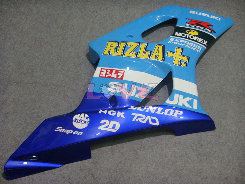 Rizla+ - Blue Fairings and Bodywork For 2003-2004 GSX-R1000 #LF5940