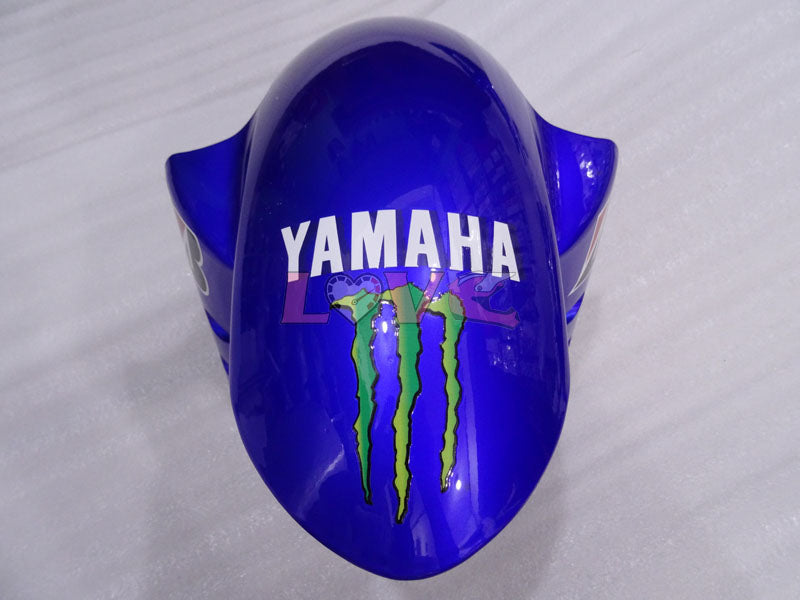 Monster - Blue White Black Fairings and Bodywork For 2007-2008 YZF-R1 #LF3666