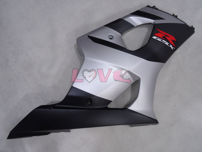 Factory Style - Black Grey Matte Fairings and Bodywork For 2003-2004 GSX-R1000 #LF3863