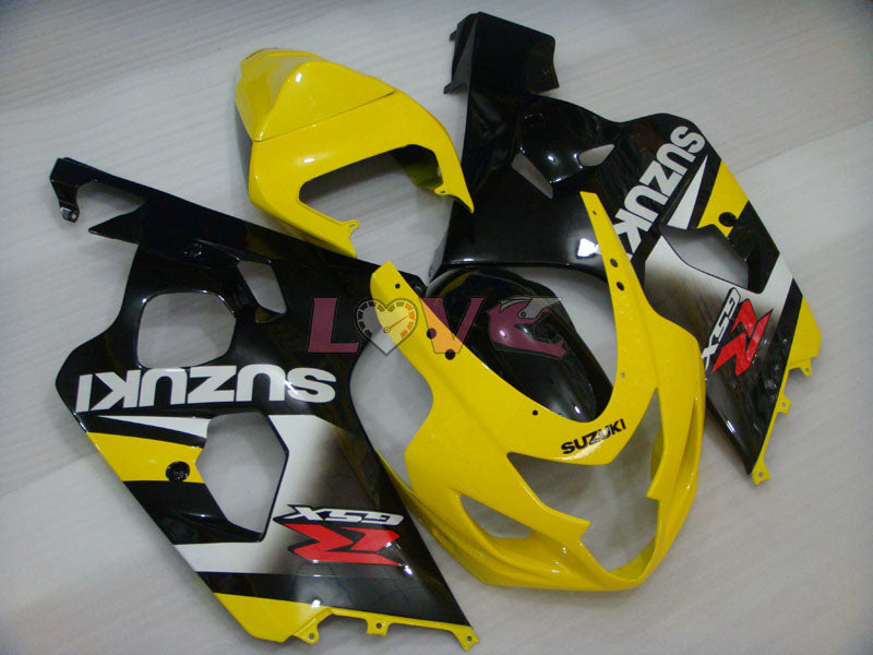 Factory Style - Yellow Black Fairings and Bodywork For 2004-2005 GSX-R600 #LF4100