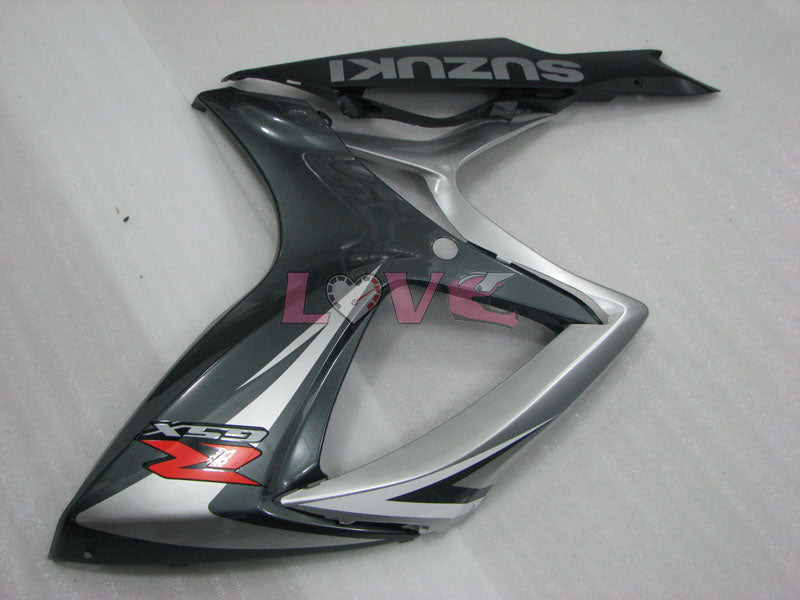 Factory Style - Black Grey Fairings and Bodywork For 2006-2007 GSX-R750 #LF4009
