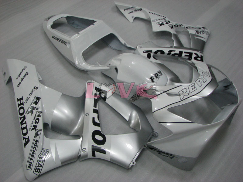Factory Style - White Fairings and Bodywork For 2000-2001 CBR929RR #LF4483