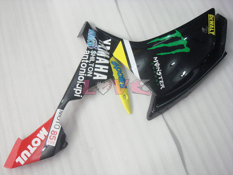 Monster - Yellow Black Fairings and Bodywork For 2007-2008 YZF-R1 #LF3677