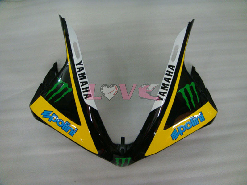 Monster - Red Black Fairings and Bodywork For 2009-2011 YZF-R1 #LF6938