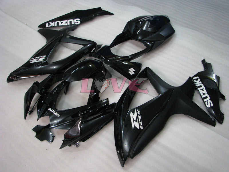 Factory Style - Black Matte Fairings and Bodywork For 2008-2010 GSX-R600 #LF3942