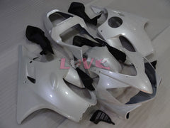 No sticker / decal Factory Style - White Fairings and Bodywork For 2001-2003 CBR600F4i #LF4498
