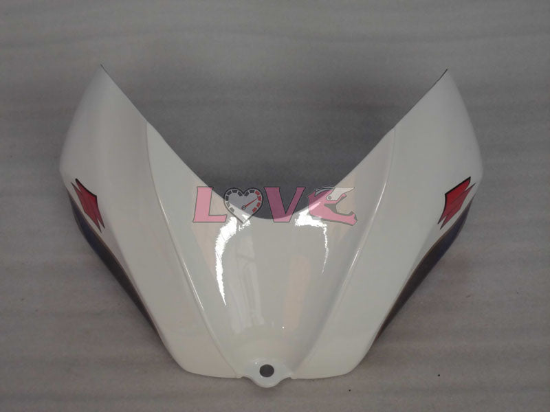 MOTUL VIRU - White Black Fairings and Bodywork For 2006-2007 GSX-R600 #LF4020