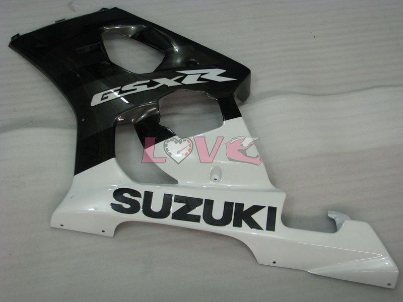 Factory Style - White Black Fairings and Bodywork For 2003-2004 GSX-R1000 #LF5955