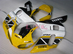 Factory Style - Yellow White Fairings and Bodywork For 1998-2002 YZF-R6 #LF3346