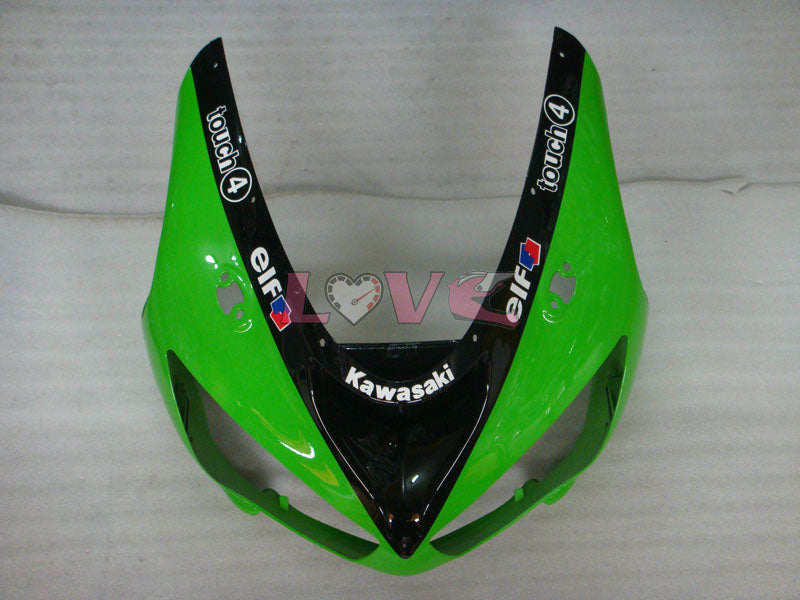 Monster - Green Black Fairings and Bodywork For 2005-2006 NINJA ZX-6R #LF5987