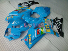 DUNLOP Rizla+ - Blue Black Fairings and Bodywork For 2007-2008 GSX-R1000 #LF3816