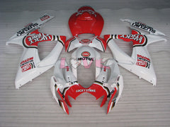 Lucky Strike - Red White Fairings and Bodywork For 2006-2007 GSX-R750 #LF3983