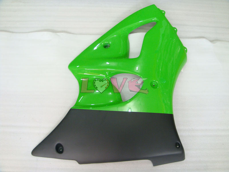 Factory Style - Green Black Fairings and Bodywork For 2000-2002 NINJA ZX-6R #LF6167