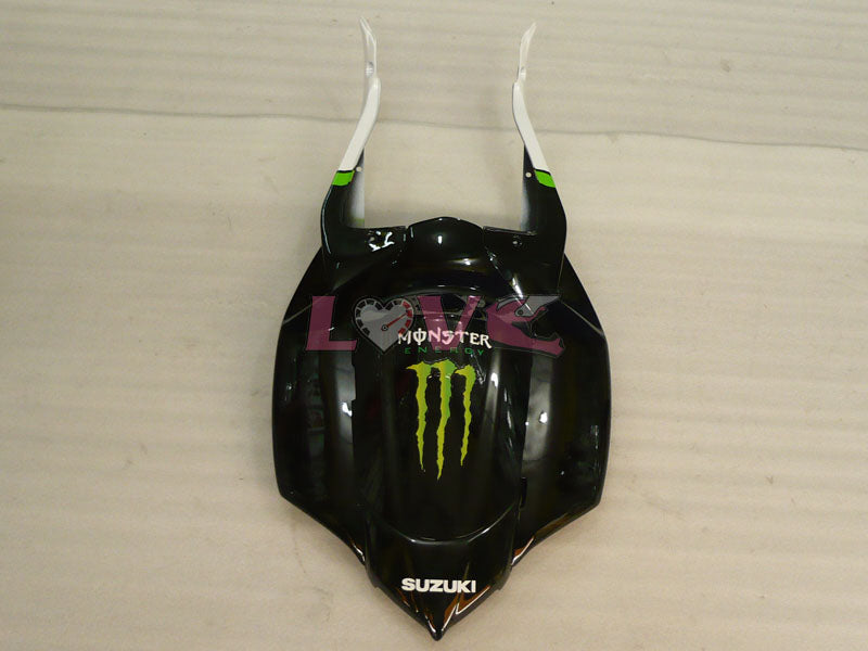 Monster - White Black Fairings and Bodywork For 2008-2010 GSX-R600 #LF3970