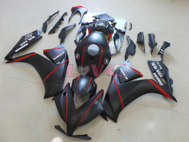 Factory Style - Black Matte Fairings and Bodywork For 2012-2016 CBR1000RR #LF4698
