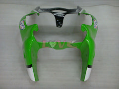 West - White Black Fairings and Bodywork For 2000-2002 NINJA ZX-6R #LF6109