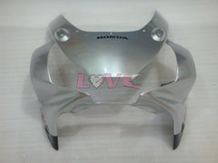 Factory Style - Black Silver Fairings and Bodywork For 2002-2003 CBR954RR #LF4477