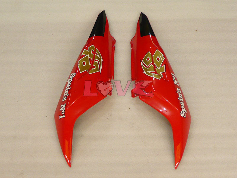 Factory Style - Red Black Fairings and Bodywork For 2004-2009 RS125 #LF5463