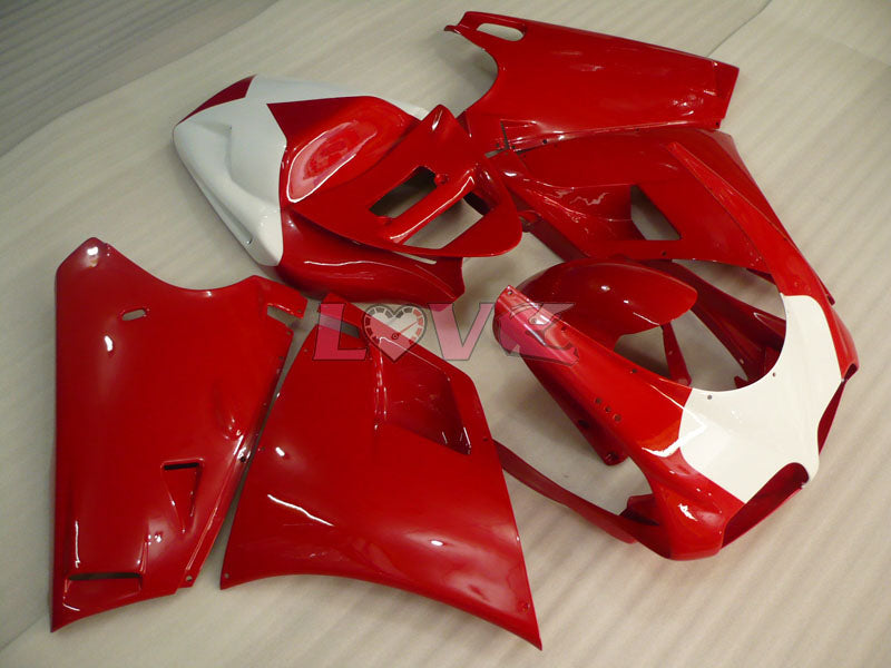 Factory Style - Red White Fairings and Bodywork For 1994-2002 748 #LF3201