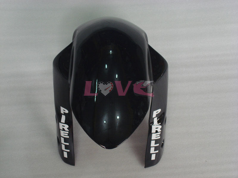 VIRU - White Black Fairings and Bodywork For 2008-2010 GSX-R600 #LF3940