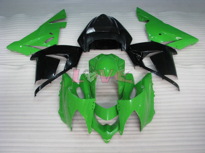 Factory Style - Green Black Fairings and Bodywork For 2004-2005 NINJA ZX-10R #LF6339