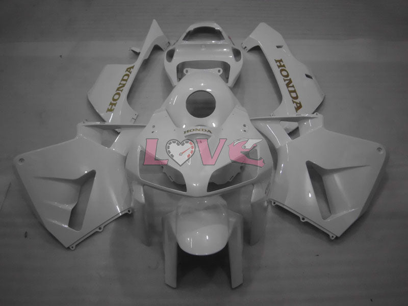 Factory Style - White Fairings and Bodywork For 2005-2006 CBR600RR #LF4429