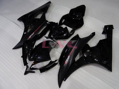 Factory Style - Black Fairings and Bodywork For 2006-2007 YZF-R6 #LF3447