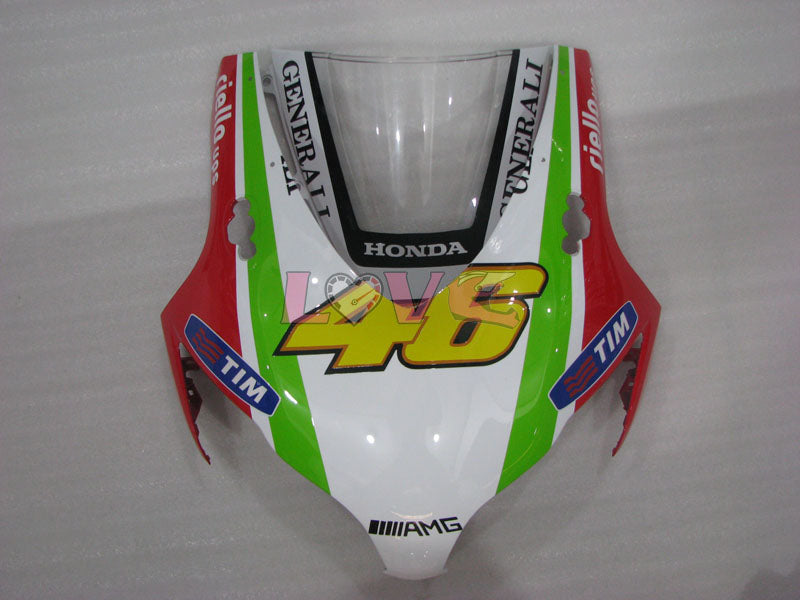 Customize - Red White Fairings and Bodywork For 2008-2011 CBR1000RR #LF4335