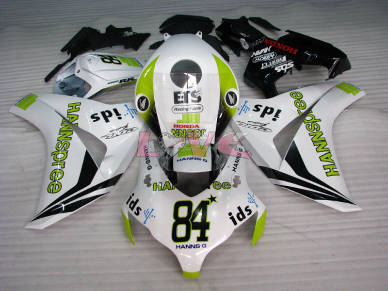 HANN Spree - White Black Fairings and Bodywork For 2008-2011 CBR1000RR #LF7144