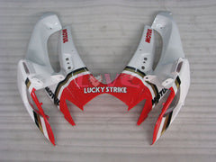 Lucky Strike - Red White Fairings and Bodywork For 2006-2007 GSX-R750 #LF3983